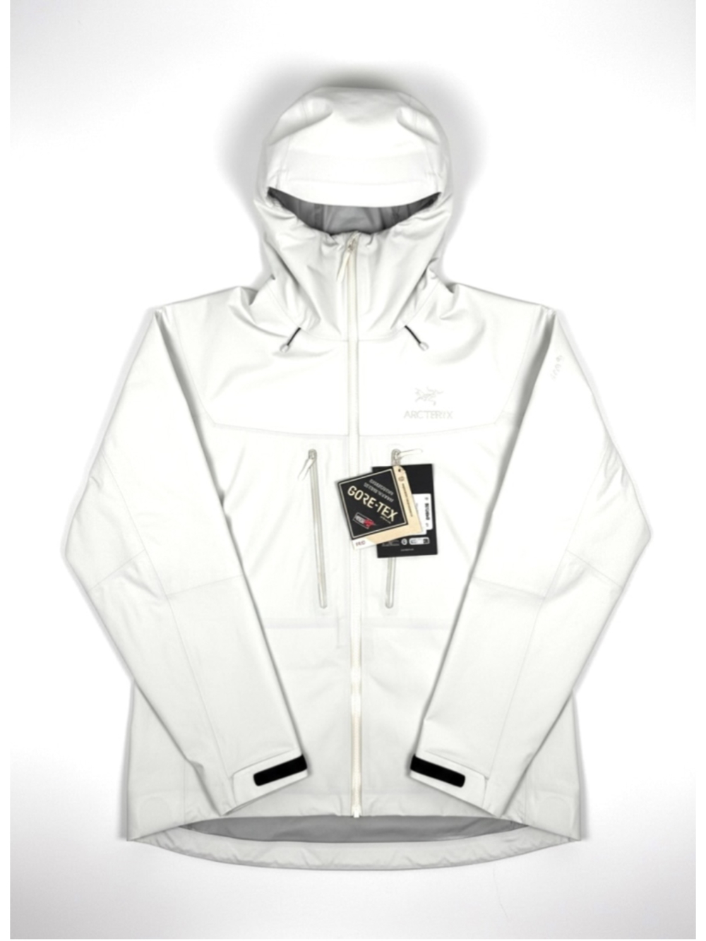 NWT Arc'teryx Alpha SV Jacket Men's XL Whiteout Gore-Tex Pro Rare